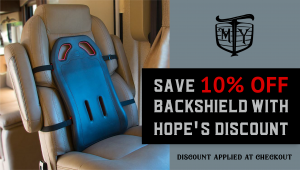 MotherTruckerYoga Backshield Discount