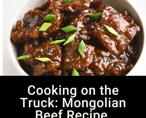 Mongolian Beef Recipe made in RoadPro Portable Oven Blog Post