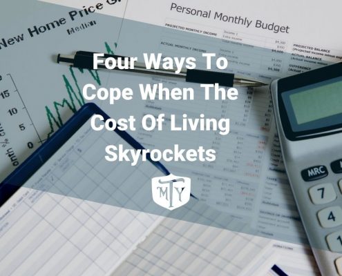 Four Ways To Cope When The Cost Of Living Skyrockets Mother Trucker Yoga BLog Cover Image