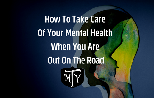 How To Take Care Of Your Mental Health When You Are Out On The Road Mother Trucker Yoga Cover Image Blog