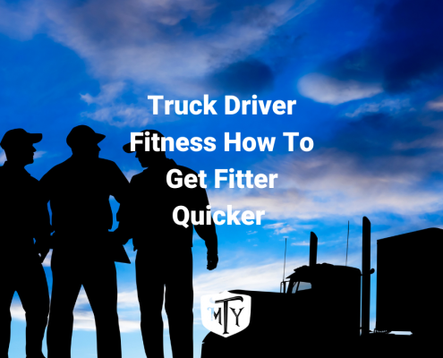 Truck Driver Fitness How To Get Fitter Quicker Mother Trucker Yoga Cover Image