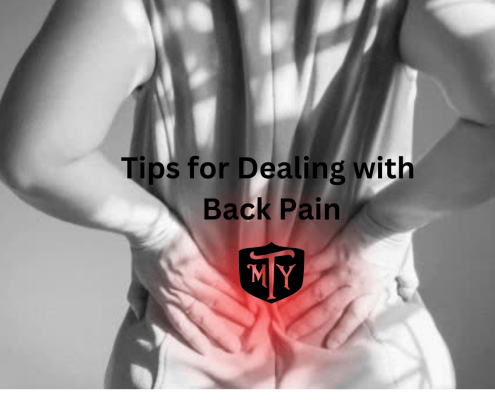 Tips for Dealing with back pain Mother Trucker Yoga Cover Image