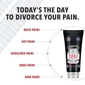 Road Relief Wellness aches and pains cream divorce pain image
