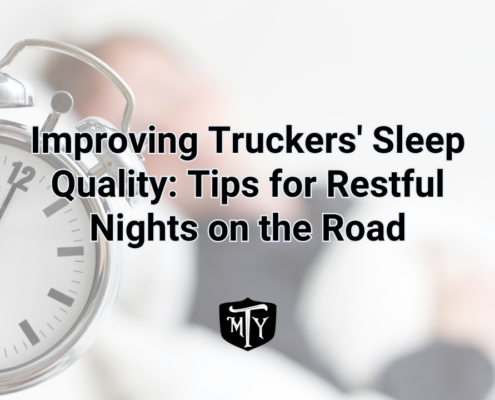 Sleep quality for truckers