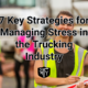 7 Key Strategies for Managing Stress in the Trucking Industry Image Cover Mother trucker yoga