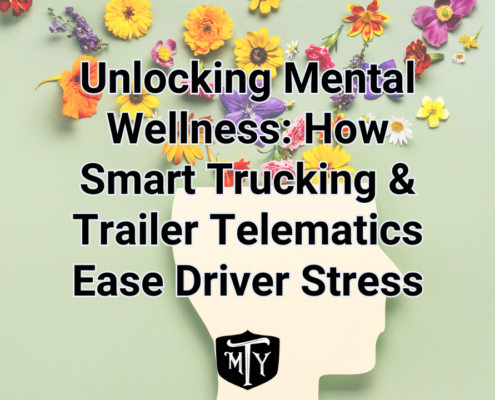 Unlocking Mental Wellness: How Smart Trucking & Trailer Telematics Ease Driver Stress image cover Mother Trucker Yoga