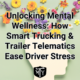 Unlocking Mental Wellness: How Smart Trucking & Trailer Telematics Ease Driver Stress image cover Mother Trucker Yoga