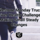 Milestone Monday Truck Driver Health Challenge: Making Small Steady Changes Cover Image + Mother Trucker Yoga